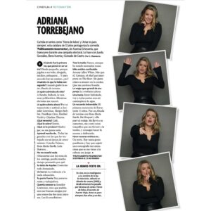 Adriana Torrebejano Instagram - Este mes 💖 
Nada me puede gustar más que salir en el mismo número que Penélope Cruz. ¡Gracias @fotogramas_es en una semana estrenamos en cines!

📸 @file84