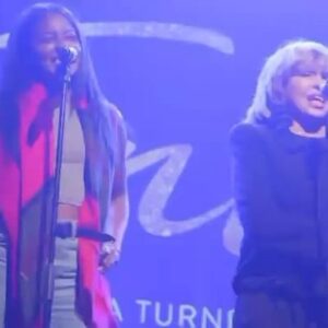 Adrienne Warren Instagram - Happy Grammy Night. 
Miss her so…
❤️ @tinaturner 
#grammys