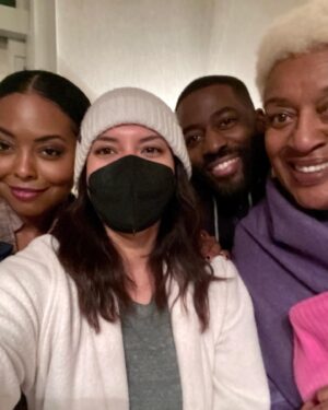Adrienne Warren Instagram - Thank you for watching, @blackcakehulu ! 🖤🙏🏾🖤