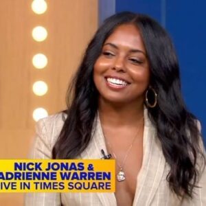 Adrienne Warren Instagram - “Jason Robert Brown, I think, is one of the greatest songwriters of our time.” This morning, Adrienne Warren shared with GMA how she fell in love with the music of The Last Five Years and her excitement to bring it to Broadway alongside Nick Jonas.