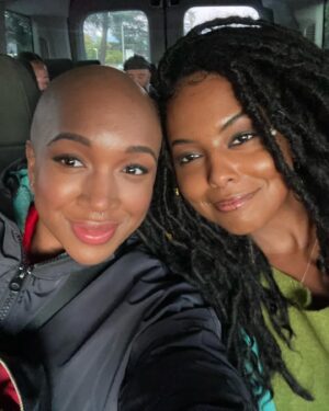 Adrienne Warren Instagram - Thank you for watching, @blackcakehulu ! 🖤🙏🏾🖤