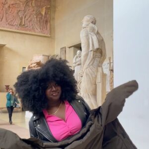 Adriyan Rae Instagram - [ paris dump pt 2 ] because of course there’s more. So here we go. 1. Parisian Destiny’s Child. 💁🏽‍♀️ 2. The art in this museum & @fashionspitta 😍 3. It’s the way Shanice caught the wind blowing my blouse for me 4. Caught @zaziebeetz slippin. Who sleeps this beautifully?! 😂 5. It was a moment & it needed to be captured 💁🏽‍♀️ 6. Gang Gang 🤘🏽 7. Hands down top 2 best views I’ve ever seen. 8. This video cracks me up every time 😂 9. We aren’t engaged but it is all love. He’s pretty awesome 🥰 10. Muah 😘 Im pretty sure this was taken while Alex was somewhere in a leopard speedo 😂. Okay go stream all episode of @atlantafx Season 3 now on @hulu! *cue homie from Everest College commercial* “You sittin on the couch all day anyhow. Might as well stream all of Season 3 of @atlantafx on @hulu now” 😂❤️ with love | with light | -A.Rae ____________________________________________ #LoveandLight #AdriyanRae #ARae