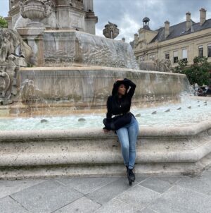 Adriyan Rae Instagram - [ paris dump pt 2 ] because of course there’s more. So here we go. 1. Parisian Destiny’s Child. 💁🏽‍♀️ 2. The art in this museum & @fashionspitta 😍 3. It’s the way Shanice caught the wind blowing my blouse for me 4. Caught @zaziebeetz slippin. Who sleeps this beautifully?! 😂 5. It was a moment & it needed to be captured 💁🏽‍♀️ 6. Gang Gang 🤘🏽 7. Hands down top 2 best views I’ve ever seen. 8. This video cracks me up every time 😂 9. We aren’t engaged but it is all love. He’s pretty awesome 🥰 10. Muah 😘 Im pretty sure this was taken while Alex was somewhere in a leopard speedo 😂. Okay go stream all episode of @atlantafx Season 3 now on @hulu! *cue homie from Everest College commercial* “You sittin on the couch all day anyhow. Might as well stream all of Season 3 of @atlantafx on @hulu now” 😂❤️ with love | with light | -A.Rae ____________________________________________ #LoveandLight #AdriyanRae #ARae