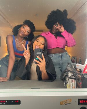 Adriyan Rae Instagram - [ paris dump pt 2 ] because of course there’s more. So here we go. 1. Parisian Destiny’s Child. 💁🏽‍♀️ 2. The art in this museum & @fashionspitta 😍 3. It’s the way Shanice caught the wind blowing my blouse for me 4. Caught @zaziebeetz slippin. Who sleeps this beautifully?! 😂 5. It was a moment & it needed to be captured 💁🏽‍♀️ 6. Gang Gang 🤘🏽 7. Hands down top 2 best views I’ve ever seen. 8. This video cracks me up every time 😂 9. We aren’t engaged but it is all love. He’s pretty awesome 🥰 10. Muah 😘 Im pretty sure this was taken while Alex was somewhere in a leopard speedo 😂. Okay go stream all episode of @atlantafx Season 3 now on @hulu! *cue homie from Everest College commercial* “You sittin on the couch all day anyhow. Might as well stream all of Season 3 of @atlantafx on @hulu now” 😂❤️ with love | with light | -A.Rae ____________________________________________ #LoveandLight #AdriyanRae #ARae
