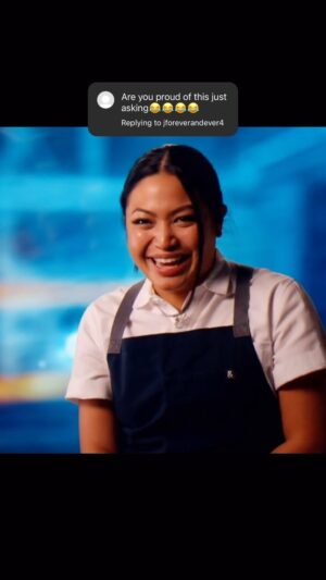 Ae Southammavong Instagram - To respond to your question, yes, I actually thought that was a good goofy video but I’ve had prouder moments, like this moment right here 😏 some of y’all think I’m just goofy but I’m more than just that 🙄 don’t come for me, I am not the one #throwback to season 1 of @nextlevelcheffox I miss you all deeply! #laochef #nextlevelchef #proudmoments #beproudofyourself #representation