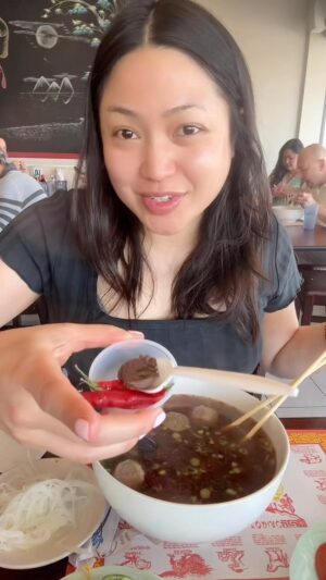 Ae Southammavong Instagram - Have you guys ever had this stanky umami kapi (shrimp paste) before??? It’s sooo good w pho #shrimppaste #spicy #soup #pho #southeastasianfood