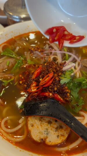 Ae Southammavong Instagram - LOCK ME UP!!! Dude I been eating soooo much BBH it’s not even funny but I can’t stoppppp #búnbòhuế #bunbohue #bbh #soupseason #winter #itscoldaf #soup #noodlesoup #vietnamesefood #laohoes #southeastasian #foodie #food #dallas #dallasfood