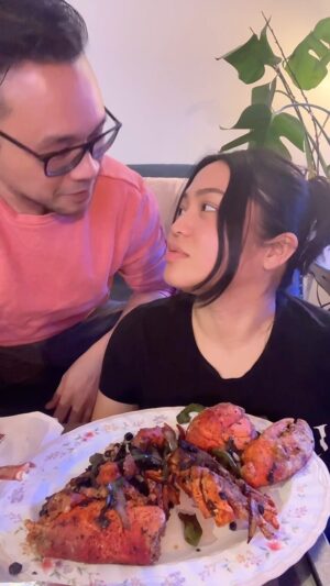 Ae Southammavong Instagram - For all my Khmer friends, what did he say at the end???🤣 @yoomnguyen made me his infamous lobster dish for dinner and went on tiktok live w me to talk his shieeet 🤣🤣🥰 #lobster #lobsterdinner #lao #laos #viet #asian #asianfood #vietnamese #vietnamesefood #khmer #language #bilingual #trilingual #feedme #laopeople #laod #loud #annoying #attention