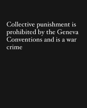 Afua Hirsch Instagram - Some thoughts about international humanitarian law

The ENTIRE point of which is to prevent situations like the tragedy unfolding before our eyes in #Gaza at this very moment 

Borne of the trauma of past genocides 

Of which many of us are the survivors and descendants

It all counts for nothing if it doesn’t count for this