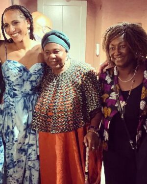 Afua Hirsch Instagram - This book is an offering 💫

Thank you to everyone who made it happen… it was necessary for me and I hope it will be for you 

So many people I love and admire surrounded me last night to bring it into the world, I’m beyond grateful 🖤

#DecolonisingMyBody
#DMB

Published by @squarepegbooks
@vintagebooks @penguinukbooks 
Cover photo @thehenrygill 
Cover MUA @lucindaworth_makeup 
Hair @charlottemensah 
Styling @melwilkinson1 

Launch @theafricacentre 

Dress @sikadesigns 
Earrings @yaayaalondon @wearepruk 
Hair @newnewnatural 

DJ @djrorz 🎶
Live sax @saxnstrings 🎷

Drinks gifted generously by @equianorum 
@therumambassador 🙏🏽🍹

NEW BOOK!
#book 
#bookstagram