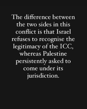 Afua Hirsch Instagram - Some thoughts about international humanitarian law

The ENTIRE point of which is to prevent situations like the tragedy unfolding before our eyes in #Gaza at this very moment 

Borne of the trauma of past genocides 

Of which many of us are the survivors and descendants

It all counts for nothing if it doesn’t count for this