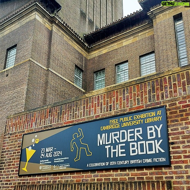 Agatha Christie Instagram - 🔎 Last week we were lucky enough to take a trip to @cambridgeuniversitylibrary's exhibition, Murder by the Book. There is a fantastic selection of first edition books, manuscripts, and personal items from 20th century crime fiction authors, including Agatha Christie. This is an excellent way to spend an hour or two in the city and is free to attend. Find out more (link in bio) #AgathaChristie #MurderByTheBook #CambridgeUniversityLibrary #CrimeFiction #Exhibition #FreeExhibition #Cambridge #WhatsOnCambridge
