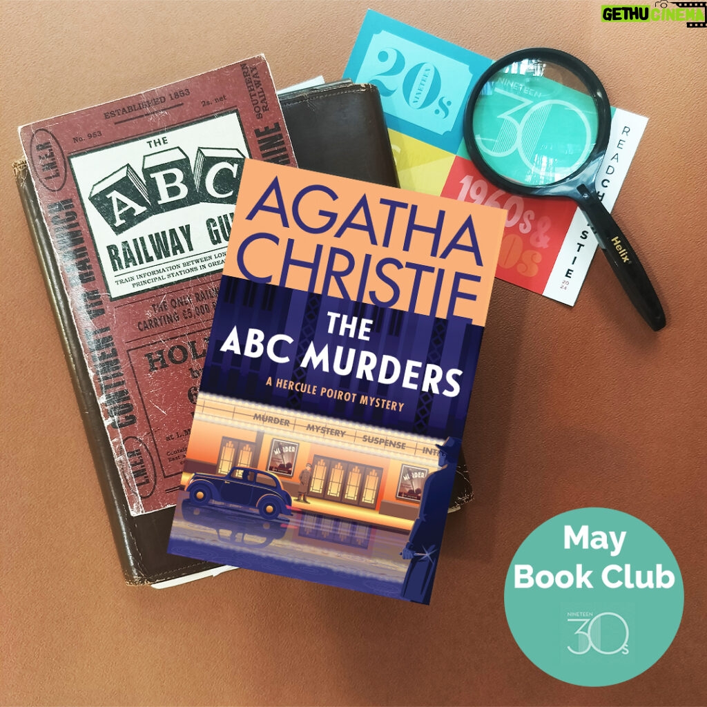 Agatha Christie Instagram - 📖 Welcome to May's #ReadChristie2024 book club! We will be live in the comments for the next hour asking questions and discussing your thoughts on The ABC Murders. 👋 Frankie here, Digital Marketing Executive from Agatha Christie Ltd. Never joined us before? Welcome! One of our regulars? Hello again! 🕵️ We will be discussing the original story in detail in the comments below so if you've not read the book yet, keep scrolling to avoid spoilers ⚠️ #AgathaChristie #TheABCMurders #HerculePoirot #BookClub #Poirot #ReadingChallenge