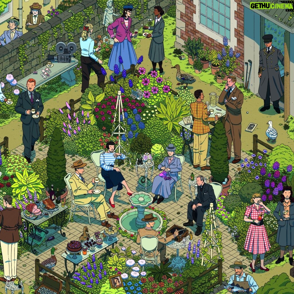 Agatha Christie Instagram - It's not long until you can complete The World of Miss Marple jigsaw. 🧩 Complete the puzzle, hunt for clues, and identify key characters. Publishing 20 June. Pre-order via the links in our bio #AgathaChristie #TheWorldOfMissMarple #MissMarple #LaurenceKingPublishing #1000PiecePuzzle #JigsawPuzzle #PuzzlersOfInstagram