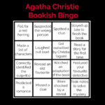 Agatha Christie Instagram – Can you get a bingo line with your next Agatha Christie read? 🎉

#AgathaChristie #Bingo #BookishBingo #CrimeFiction #QueenOfCrime