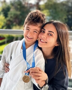 Aggeliki Daliani Instagram - Χρυσό 🥇στην κατηγορία Κάτα Παίδων στο Κύπελλο Έγχρωμων ζωνών ο Νικήτας μου!!! 🥋
Κι εγώ μαμά «κουκουβάγια» και fan club μαζί!!!
Συγχαρητήρια Νικήτα!!!👏👏👏
Ευχαριστούμε coach @mariza_soumbasaki @odysseas_karateclub 
@hellaskarate 
•••••••••••••••••••••••••••••••••••••••••••••••••••••••••••••
#karate #goldmedal #nikitas #myson #proudmom #prouddad @manospapagiannis #nikitasfanclub