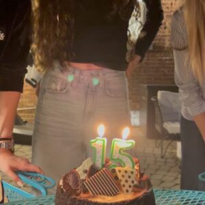 Aggeliki Daliani Instagram - Sweet fifteen princess 🥳🎂🎂🎉
@lydia.papagianny 
•••••••••••••••••••••••••••••••••••••••••••••••••••••••••••••
#birthdaygirl #happybirthday #mydaughter #15yearsold #chicagogram