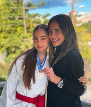 Aggeliki Daliani Instagram - 2η μέρα αγώνων Καράτε σήμερα και ακόμα ένα μετάλλιο στη συλλογή μας!!!
🥈🥈🥈για τη Λυδία μου στην κατηγορία Κάτα Νεανίδων!!!!
Συγχαρητήρια @lydia.papagianny !!!!
Πάντα με τους καλύτερους δασκάλους @mariza_soumbasaki @georgina_xenou 
Συγχαρητήρια και στο καλύτερο σύλλογο της χώρας @odysseas_karateclub που σάρωσε τα μετάλλια!!!
•••••••••••••••••••••••••••••••••••••••••••••••••••••••••••••
@hellaskarate #karate #silvermedal #mydaughter #karateathlete