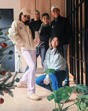 Aggie Hsieh Instagram - January 1st 2024 - a lovely day with family ❤️