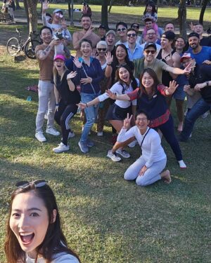 Aggie Hsieh Instagram - What a beautiful day to wrap up the #lunarnewyear holiday ☺️ great weather and lovely company ❤️