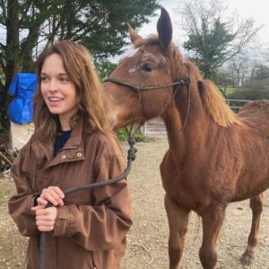 Aggy K. Adams Instagram - Hair twin 🐎🤎