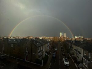 Aggy K. Adams Instagram - London over the...