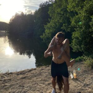 Aggy K. Adams Instagram - Lake reset 💚🌿