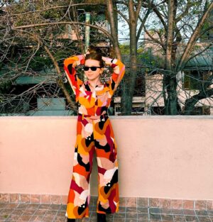 Agustina Cabo Instagram - El mono espectacular de @potra.ind 🧡