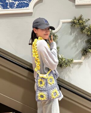 Ai Moritaka Instagram - #森高のお洋服

風花が作ってくれたバッグ👜🫶