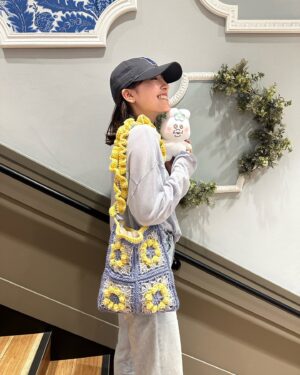 Ai Moritaka Instagram - #森高のお洋服

風花が作ってくれたバッグ👜🫶