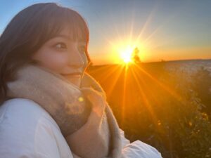 Ai Moritaka Instagram - あけましておめでとうございます🌅
今日も快晴☀️
セロトニン〜☺️💘
みんなで幸せな1年にしましょうね☺︎
2024年もよろしくお願いしますっ🎍

#初日の出