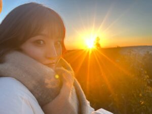 Ai Moritaka Instagram - あけましておめでとうございます🌅
今日も快晴☀️
セロトニン〜☺️💘
みんなで幸せな1年にしましょうね☺︎
2024年もよろしくお願いしますっ🎍

#初日の出