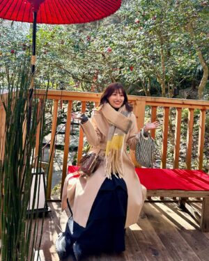 Ai Moritaka Instagram - 2月よろしくお願いします〜☺️
#貴船神社
#森高のお洋服