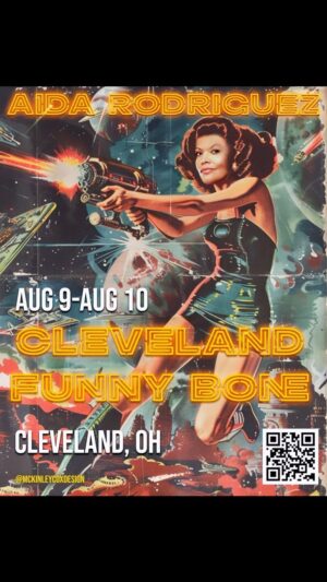 Aida Rodríguez Instagram - Cleveland!! I’m headed to the @funnybonecomedyclubs August 9th & 10th and I’m looking forward to celebrating my Birthday month with you all! It’s time to show up and show out! Get your tickets now through the link in my bio or by heading to FunnyAida.com

April 6 @txtcutheatre (Grand Prairie, TX)
April 26-28 @thecomedyclubkc (Kansas City, MO)
Aug 9-10 @funnybonecomedyclubs (Cleveland, OH)
Sep 5-7 @dccomedyloft (Washington DC)
Sep 12-13 @sanjoseimprov (San Jose, CA) 

#LegitimateKid #AidaRodriguez #igetmylikesinperson