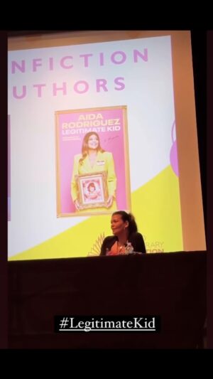 Aida Rodríguez Instagram - Thank you @bplfoundation for having me at your Book Feast this past weekend! It was a pleasure discussing Legitimate Kid and being a part of the panel. Everything was beautiful from the staff, my fellow authors and everyone in attendance. Until next time!✨

#aidarodriguez #legitimatekid