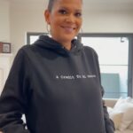 Aida Rodríguez Instagram - Thank you to my girl at @hollywoodhoodies for this comfy and one of a kind sweatshirt! A credit to mi gente (my people). Currently rocking it at the airport and I’m already receiving so much love in it! If you haven’t already, head to their page and get you one! Special thank you to my love @styledbyfern for the gift!