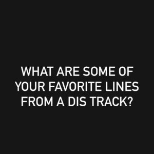 Aida Rodríguez Instagram - I know you got a favorite dis record, that’s cool. I want to know the quotables, what are some of your favorite lines from these songs? I’ll go first, here are three. 👉🏽