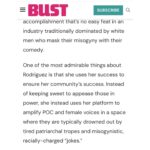 Aida Rodríguez Instagram - Thank you @bust_magazine for this amazing write up on my book #legitimatekid It is bold and stares in the face of the many monsters that I wanted to confront. The womanNESS that showed up for me throughout my entire life cannot be overshadowed by the absence of my father. I really appreciate you pointing out what so many missed in my life, including me. My book has been out a month, and the responses that I have received have been overwhelmingly loving, supportive and full of gratitude. I appreciate every single one of you! I will continue to uplift the voices of the people who are often ignored and disrespected in this society. They are, and will forever be, my heroes‼️ Click the link in the bio and order a copy today. Legitimate Kid is available wherever books are sold.