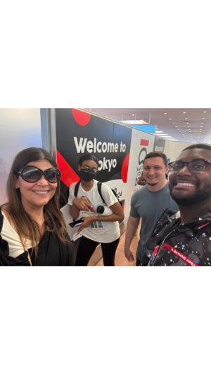 Aida Rodríguez Instagram - Tokyo was the whole vibe. So grateful to be able to share these experiences with some of my favorite people. 

Highlights: For a full on sensory experience go to Team labs planet. We still can’t get over how good the vegan Ramen was. Disneyland was orderly therefore making it enjoyable. The kids in the country feel safe, they have a collective looking out for them. Manga store mania, seven floors WHOA! The long skirt game is fire!  McDonald’s food felt real, don’t tell me if it isn’t, let me dream. Public transportation was efficient, economical and peaceful. Most of the city is clean and many people were friendly and eager to help. Karaoke was the best closer to such a cool week!