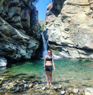 Aimee Teegarden Instagram - Always be chasing waterfalls 🤸🏽‍♀️🏕🦖 #getoutside