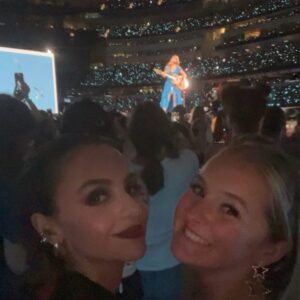 Aimee Carrero Instagram - 🎵my reputation’s never been worse so you must like me for me 🎵🐍⁣
⁣
my gorgeous niece ella took us to the eras tour last night and it was the most magical, earnest good time i’ve had maybe ever. vibes were immaculate 🫶🏽✨⁣
⁣
my pal @ethantobman creative directed a true masterpiece with this tour. so so proud