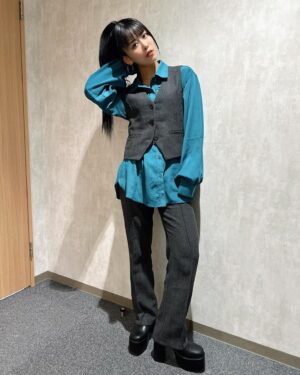 Aina Aiba Instagram - #第5回ガルパ杯 コーデ。

セットアップ&シャツ @jouetie_official 

セットアップのジャケットも買って、
シャツも色違いのホワイト？買ったよーん！
気に入ったら2色買っちゃいます...

ここ最近はセットアップ多めだ〜

@ayasacream のコーデは激カワでした🫶

#セットアップコーデ
#セットアップ姉さん 
#バンドリ #ガルパ
#青春 #ガルパでできた絆
#ガルパ最高 
#ainstagram