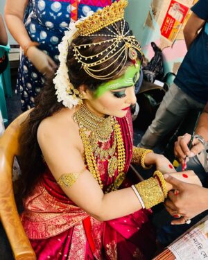 Aindrila Sharm Instagram - Mahalaya 🙏🏻

25th september 5pm on @colorsbangla 🌼