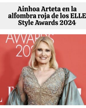 Ainhoa Arteta Instagram - Gracias @elle_spain Por la maravillosa entrega de premios 2024 a mujeres increíbles siempre un placer acudir a estos premios que son Moda y gente estupenda @benedettaelle eres Mágica y todo el grupo maravillosos ENHORABUENA por una noche Única y fantástica  gracias @emiliosalinasatelier  por este traje JOYA DE ALTA COSTURA ESPAÑOLA!!! A mis amigos @emilianosuarezpascual y @carolabaleztena con los que tengo un proyecto muy especial en Junio en Madrid teatro @teatromarquina no os lo perdáis !!! Y mi adorada @evaescolanomkp @clinicarociovazquez