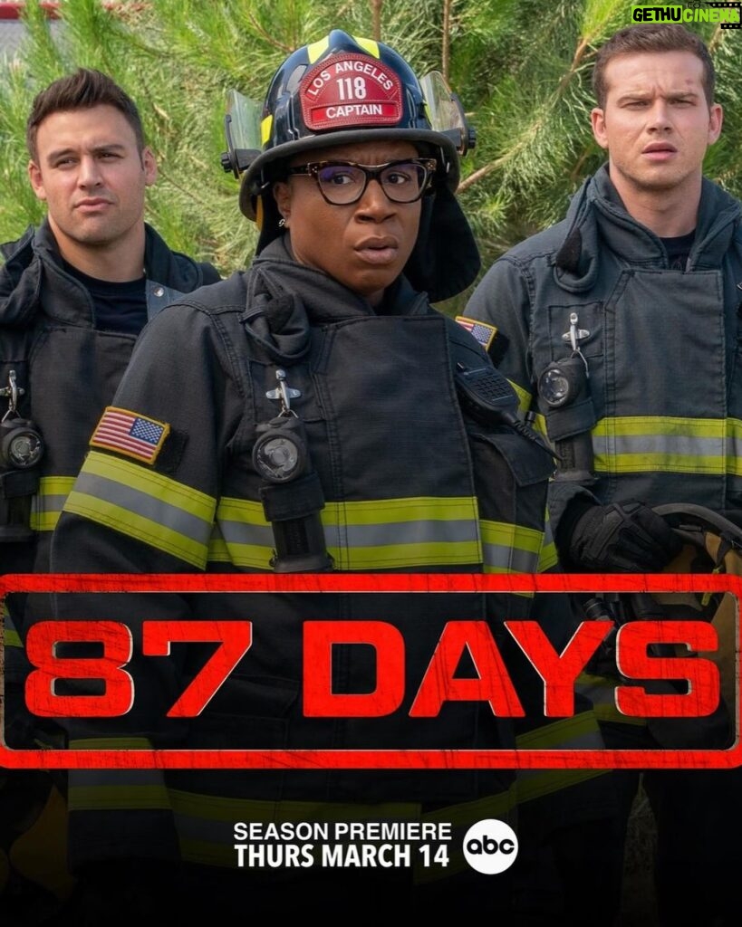 Aisha Hinds Instagram - •| P R E P • A I R I N G |• @911onabc New Season Loading….