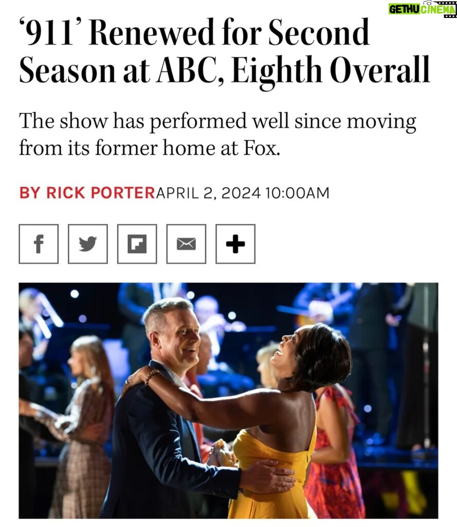 Aisha Hinds Instagram - •| A T E |• Grateful for our new home at @abcnetwork, the inimitable crew that executes our show with excellence and makes it look easy (when it’s definitely not), the cast that swells my heart as we do life together, and for every single one of you who have supported along the way. Let’s keep cooking!!!!! @911onabc