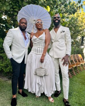 Aisha Hinds Instagram - •| T O • S I V A • W I T H • L O V E |• 

For the cultures…

A curation of community
A combining of cultures 
A covenant of companionship 

An honor to be in fellowship and community celebrating the beautiful union of @niajervier & @dileepansiva - AN EPIC TIME WAS HAD!i

#ToSivaWithLove