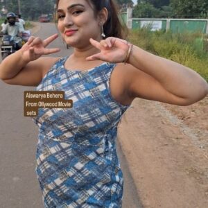 Aiswarya Behera Instagram - #AiswaryaBehera  From my  #Ollywood new movie sets 
Director #SudhakarVasanth 
Starring #Sarthak 
#India