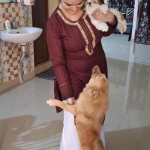 Aiswarya Behera Instagram - Playtime with #Coffee and #Candy #petslover 
#AiswaryaBehera #India