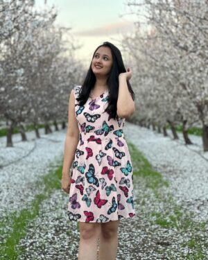 Akhila Pajimannu Instagram - 🌸🤍

#akhilapajimannu #singer #instagram #instagood #instalike #instadaily #instamood #instafashion #ootd #almond #blossom #usa #kannadathi #karnataka #post #positivevibes